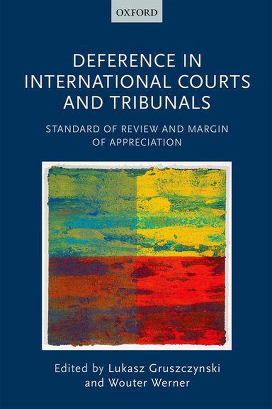 Deference in International Courts and Tribunals - cover