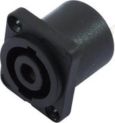 OMNITRONIC Speaker mounting socket 4pin square 10x