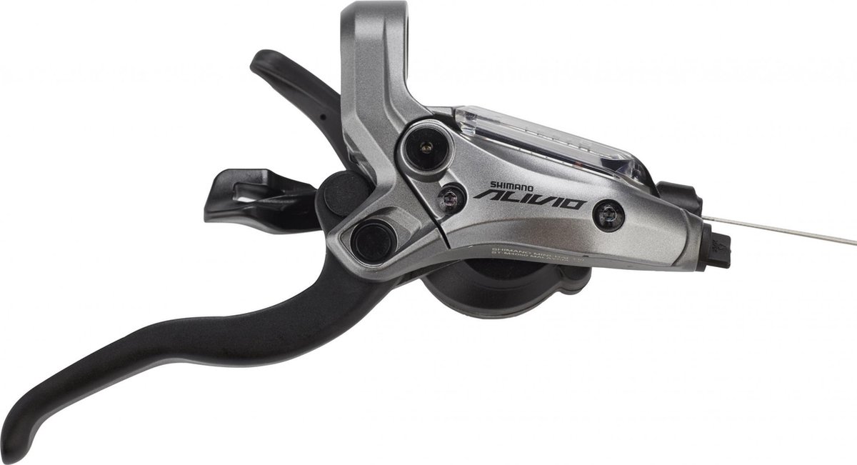 Paire De Leviers Shimano Alivio ST-M410 8 Vitesses - Argent - Manettes Trigger D'occasion