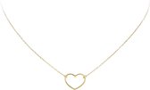 Collier Glow coeur ouvert - or (14 kt) - 40 + 3 cm
