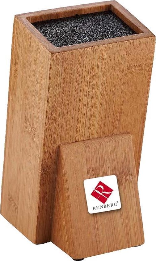 Renberg Universeel houten messenblok | bol.com