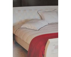 Walra Uni Dekbedovertrek - Litsjumeaux - 240x200/220 cm - Wit