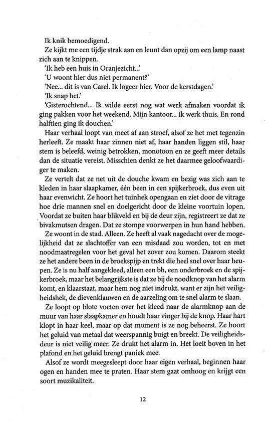 Pagina 12 van een boek met tekst.