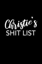 Christie's Shit List