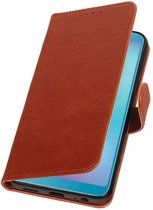 Coque Brown Type Book Pull-Up pour Samsung Galaxy A6s