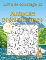 Livre de coloriage animaux prehistoriques