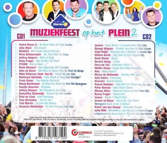 Muziekfeest Op Het Plein Deel 2 (CD) - various artists