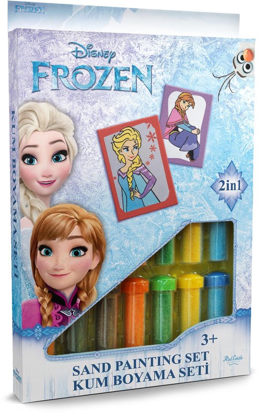 Disney Frozen - Elsa & Anna ǀ 2in1 Sand Painting Art Set