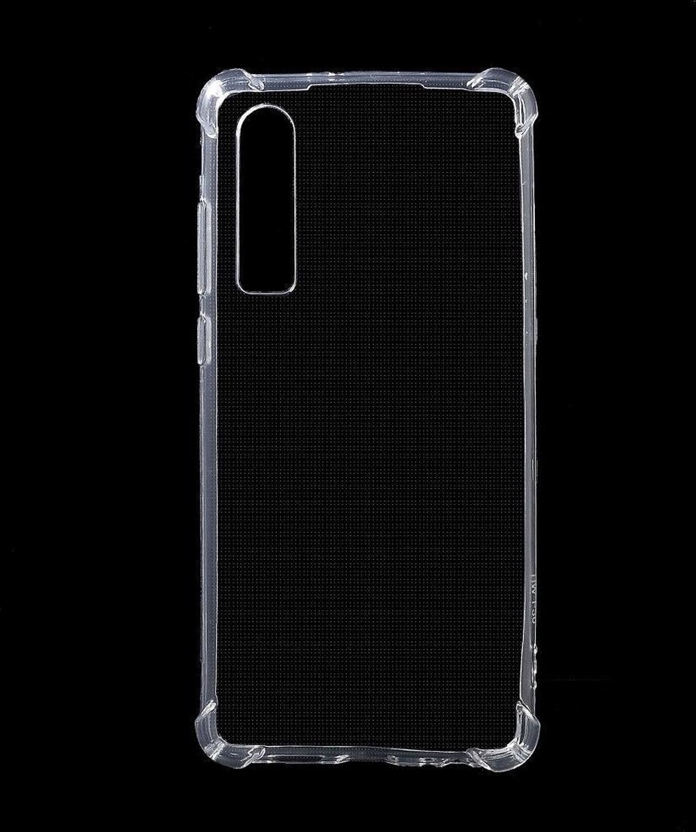 Shop4 - Geschikt voor Huawei P30 Hoesje - Zachte Back Case Drop Proof Transparant