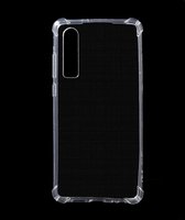 Shop4 - Huawei P30 Hoesje - Zachte Back Case Drop Proof Transparant
