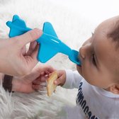 Vliegtuig lepel voor baby/kind-Blauw
