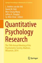 Springer Proceedings in Mathematics & Statistics 140 - Quantitative Psychology Research