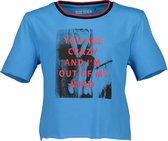 Blue Seven Meisjes T-shirt - cyaan blauw - Maat 176