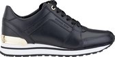 Michael Kors Allie Dames Sneakers - Zwart/Goud - Maat 41