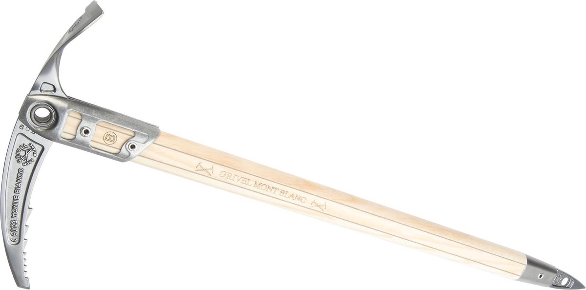 Grivel Monte Bianco Replica ijsbijl 65 cm beige/grijs