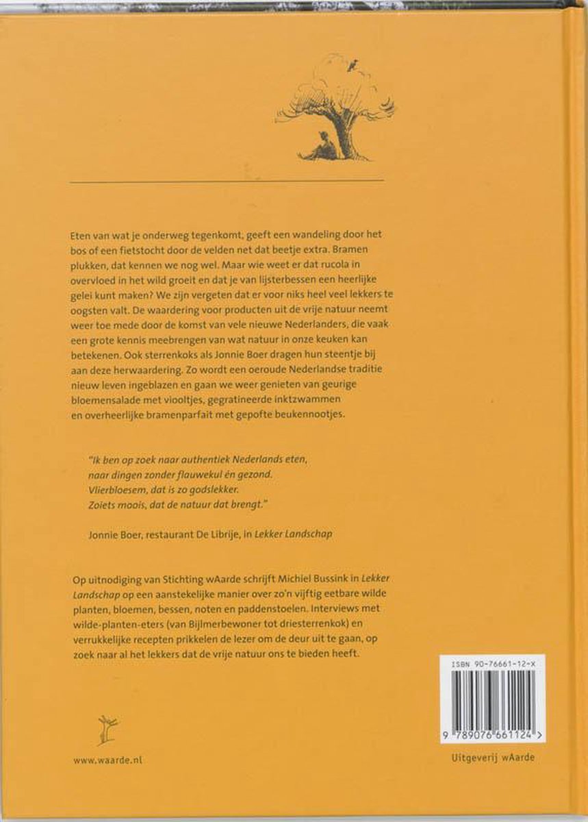 Lekker Landschap - back cover