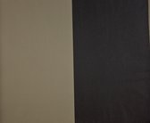 Dutch Wallcoverings Vliesbehang streep - zwart/bruin
