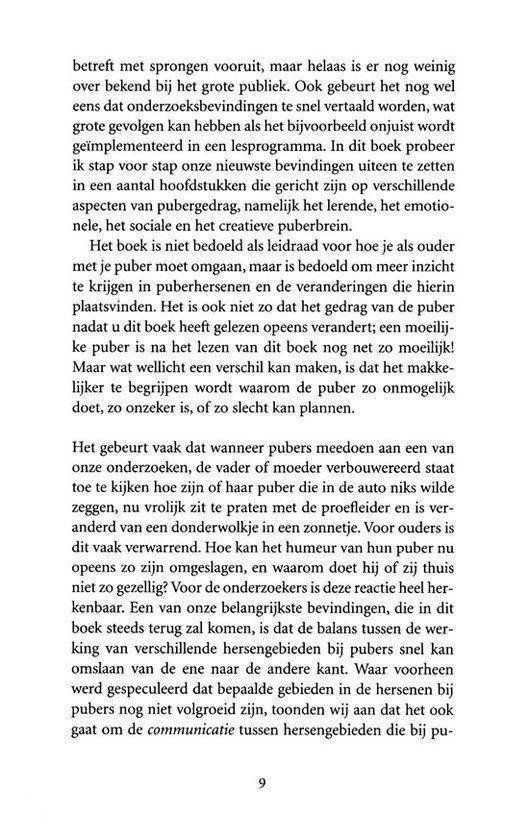 Het puberende brein