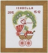 Permin borduurpakket Geboorte Isabella 92 0175