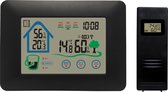 Bol.com Denver WS-520 - Weerstation - Binnens -en Buitenshuis - Meet temperatuur - luchtvochtigheid - Zwart aanbieding