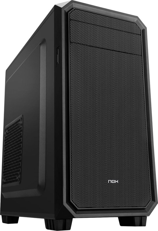 ATX Mini tower-Box met kaartlezer NOX NXCBAYMX2 Zwart