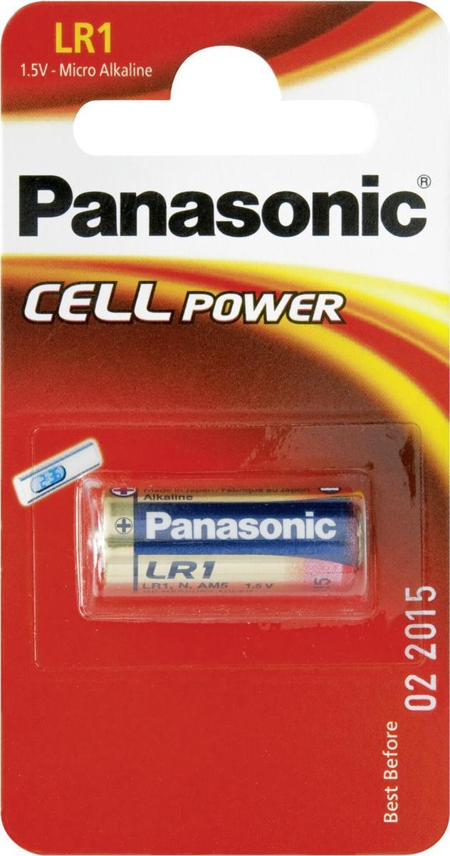 PANASONIC | Panasonic Alkaline Battery Lr1 1.5v Blister 1 Pack