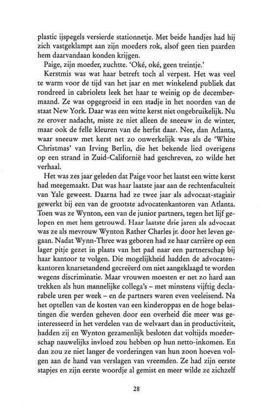 Boekpagina met tekst over een rechtszaak en een advocaat, de tekst in het Nederlands.