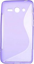 Huawei Ascend Y530 TPU Case S-Shape Purple