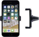 Shop4 - iPhone 6 / 6s Autohouder Verstelbare Ventilatierooster Houder Zwart
