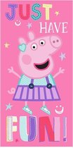 Peppa Pig strandlaken - 70x140 cm - Peppa Big handdoek