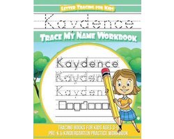 Kaydence Letter Tracing for Kids Trace my Name Workbook