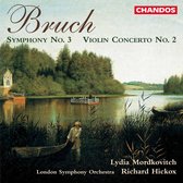 Bruch: Symphony no 3, Violin Concerto no 2 / Hickox, et al