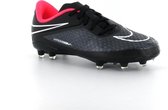 Nike Jr Hypervenom Phelon FG - Voetbalschoenen - Kinderen - Maat 35,5 - Zwart;Roze