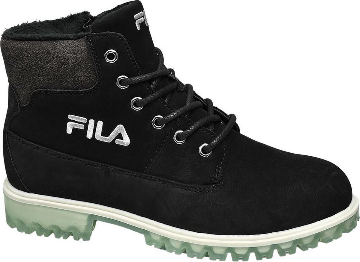 Fila Kinderen Zwarte veterboot warm gevoerd - Maat 36 | bol.com