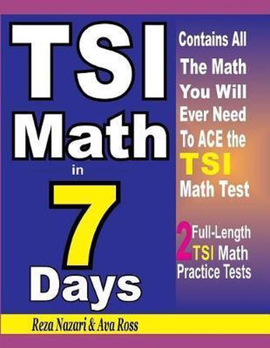 Tsi Math in 7 Days - cover