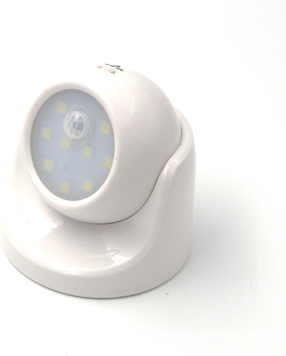 Draadloos Led Sensor Lamp met 40 Lumen 100° x 360° graden