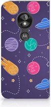 Motorola Moto E5 Play Uniek Standcase Hoesje Space
