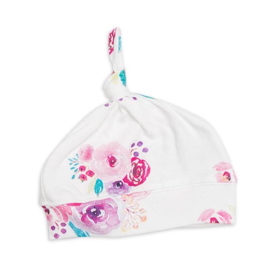 Lulujo Hello World - Swaddle & Mustje - Posies van Lulujo — afbeelding 2