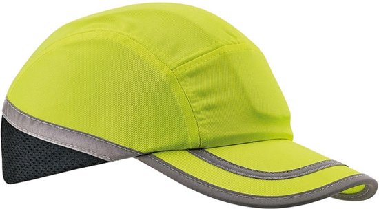 Stootpet fluor geel/blauw