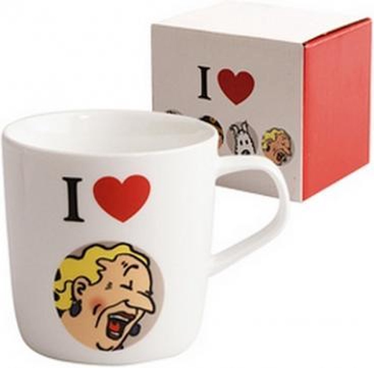 Moulinsart - Kuifje - Beker/Mok - I love Bianca Castafiore - Kuifje