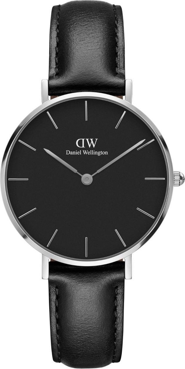 Daniel Wellington Petite Sheffield horloge (32 mm) - Zwart