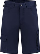 EM Workwear Bermuda Korte Werkbroek kat/pol Navy - Maat 56