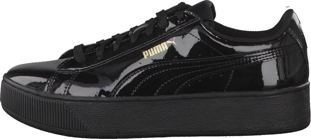 puma vikky platform patent black