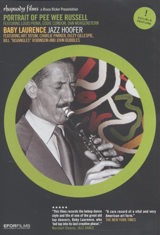 Cover van de film 'Russel, Pee Wee/Baby, Laurence - Portrait Of Pee Wee Russel/ Jazz Ho'
