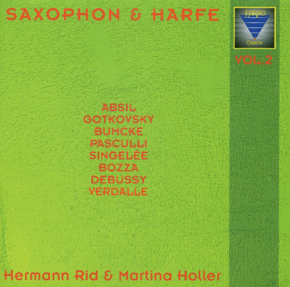 Hermann Rid Saxophone Martina Holl - Sax & Harfe, Vol 2