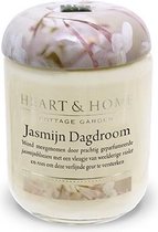 Heart & Home geurkaars in pot (s) - Jasmijn Dagdroom