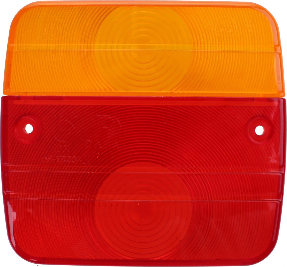 Spinder Lampglas Links/rechts Rood/oranje