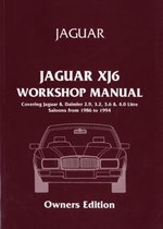 Jaguar XJ6 Workshop Manual Owners Edition (XJ40) 1986-94