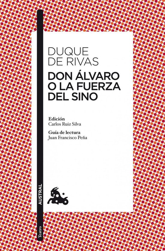 Teatro - Don Álvaro o La fuerza del sino - cover