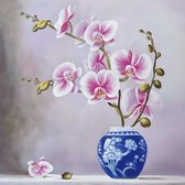 diamond painting orchideetje 40x40cm